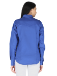 Picture of Forge FR LFRSLD-R BLUE LADIES FR SOLID SNAP SHIRT